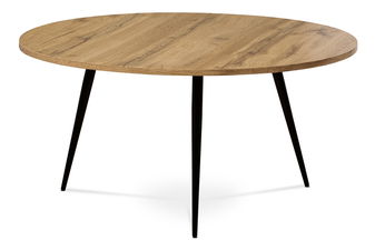 Stolić za kavu Afenen-3004-OAK (hrast + crna)