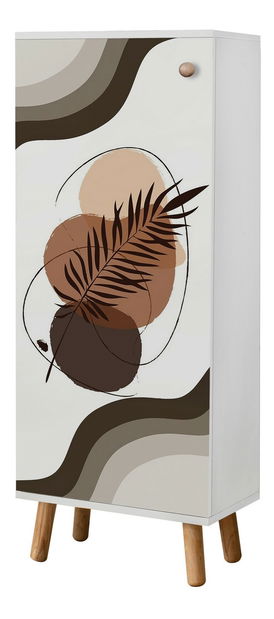 Skrinka na topánky Vigo 955 (biela)