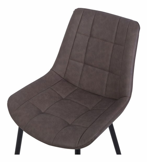 Set 2 buc. scaune pentru sufragerie Morose (maro închis)