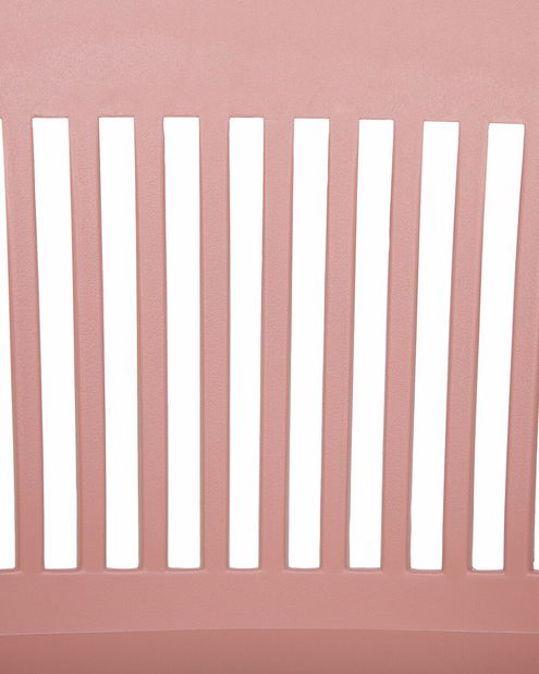 Set 2 ks. jedálenských stoličiek BARCA (ružová)