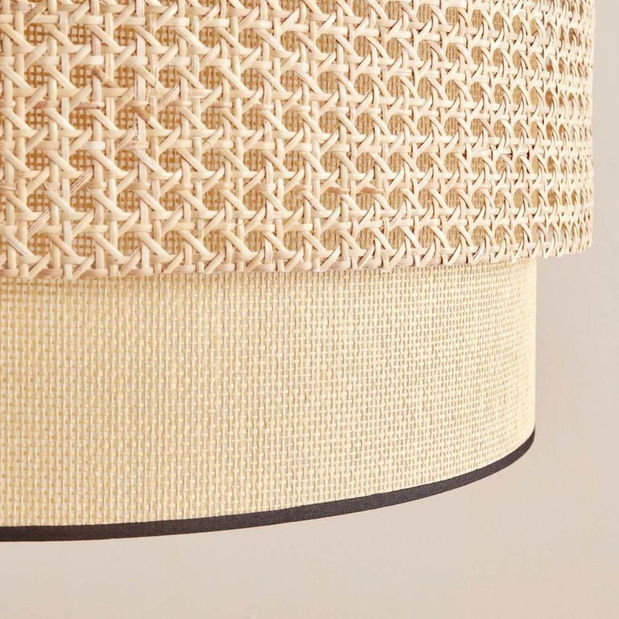 Stropna svjetiljka Aulassa 1 (bež + prirodna)