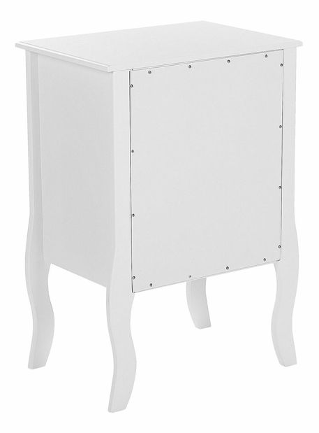 Nočný stolík Lanza 3 (biela)