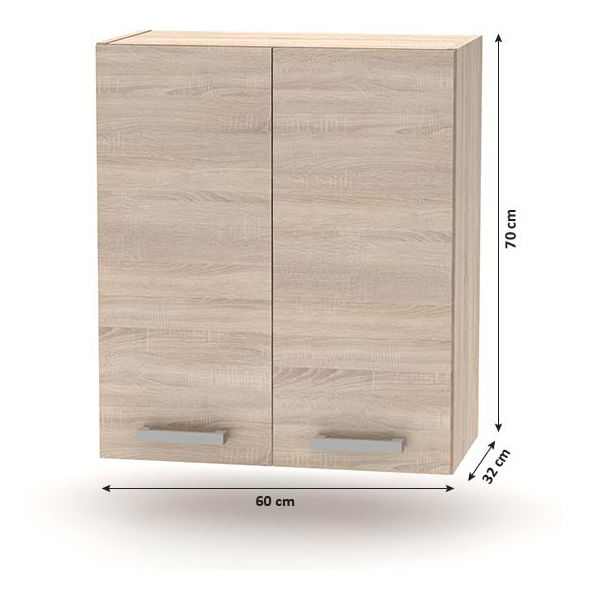 Dulap superior de bucătărie NOPL-007-OH Noliana (stejar sonoma)