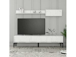 Mobilier living Bipemu 4 (alb + negru) 