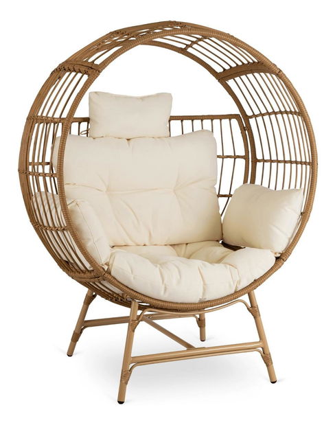 Záhradné kreslo Tableros (béžová) 