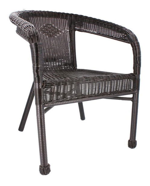 Záhradná stolička Filia (tmavohnedá)