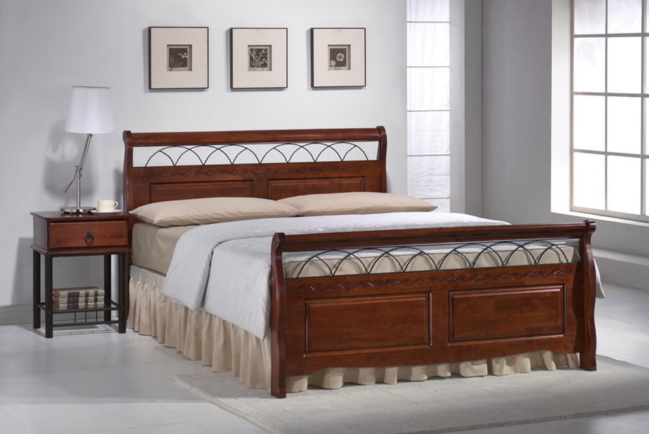 Manželská posteľ 160 cm Verona (s roštom)