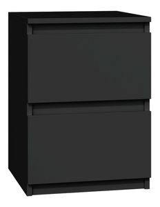 Noćni ormarić Musecalo 2 (crna)