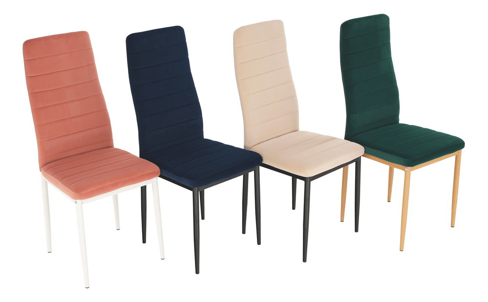 Scaun de sufragerie Antigone NEW (bej + negru)