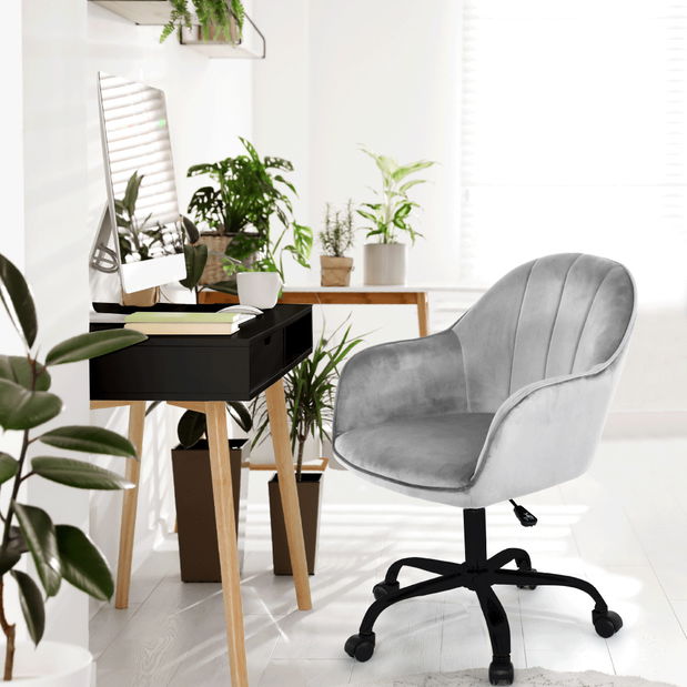 Irodai fotel Euron (világosszürke)