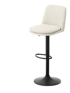 Scaun bar Ravelianto (crem + negru)