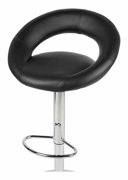 Set 2ks. barových stoličiek Pria (čierna)