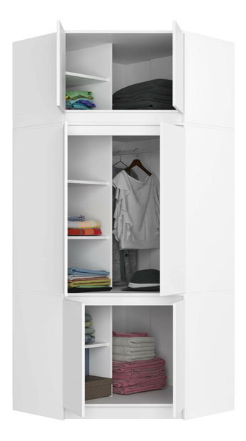 Suprastructură dulap Dijera (alb)