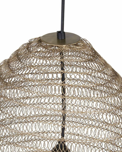 Závesné svietidlo Palza (mosadzná)