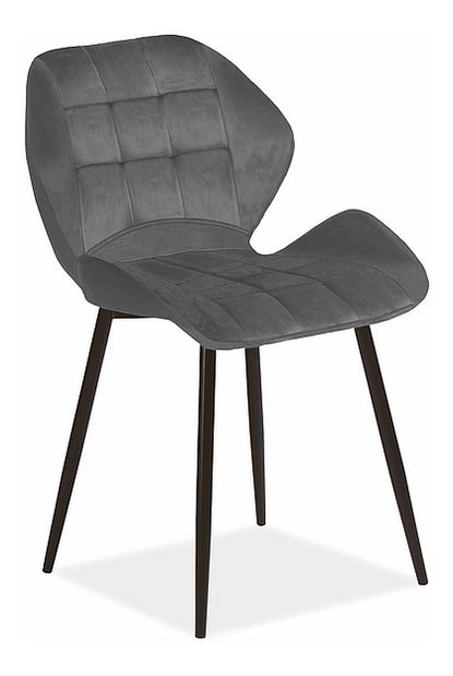 Étkezőszék Hiram (szürke + fekete)