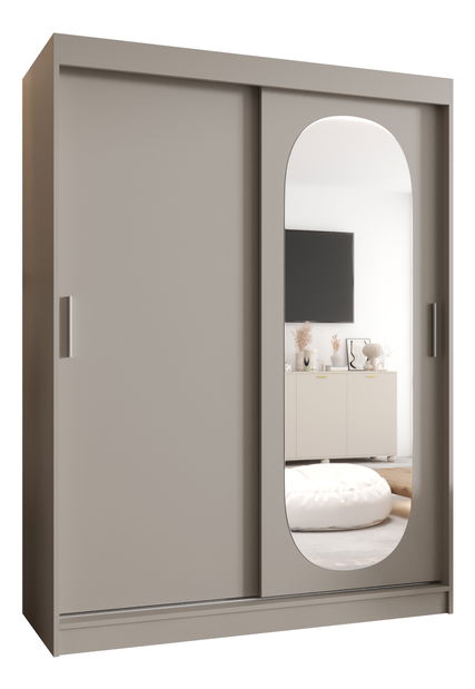 Šatníková skriňa 150 cm Ronny (kašmír)