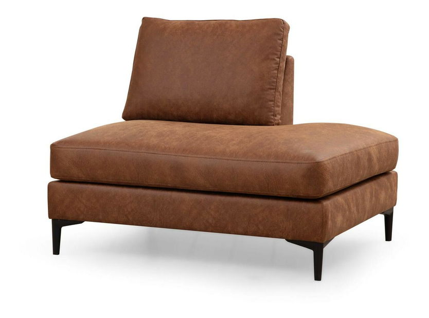 Sarokkanapé U Portobeno 1 (sötét narancssárga + fekete)