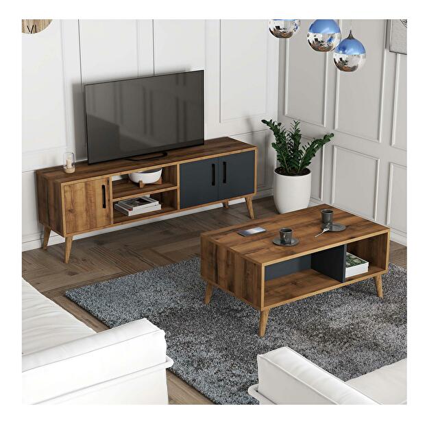 Mobilier living Sabrina (Nuc + antracit)