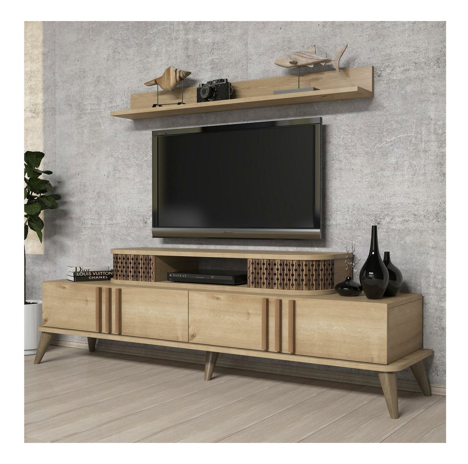 Nappali fal Sedanu (tölgy)