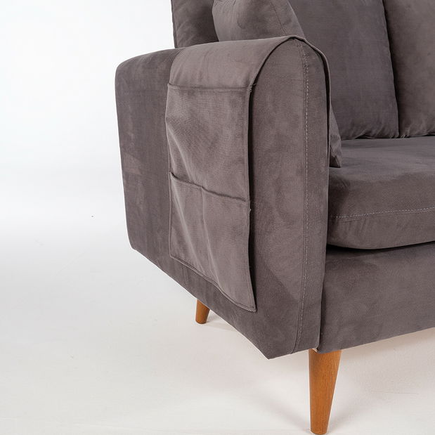 Pohovka trojsedačka Sanfrisco (antracit)