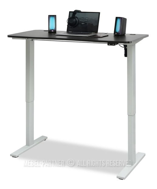 PC asztal Wilhelm (fekete + fehér)