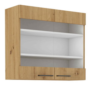 Dulap superior de bucătărie Meriel 80 GS-72 2F (stejar artisan)