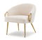 Fotel Carma F (krém + arany)