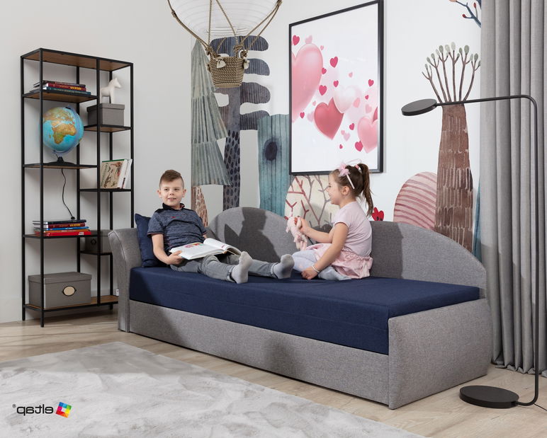 Sofa Agira (zelena + crna) (D)