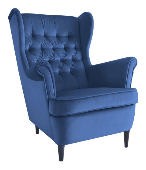 Relaxačné kreslo Hollis (námornícka modrá)