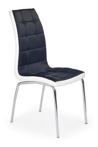 Scaun de sufragerie Adis (negru + alb)