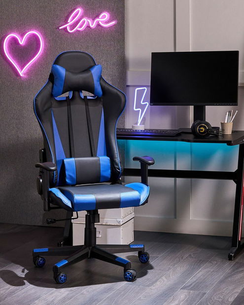 Kancelárska stolička Razor (tmavomodrá)