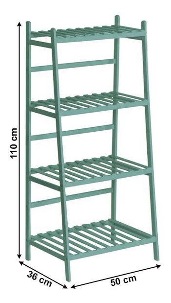 Polcos szekrény Neplo typ 4 (mentol)