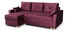 Pohovka trojsedačka Mikel II (malinová) (L)
