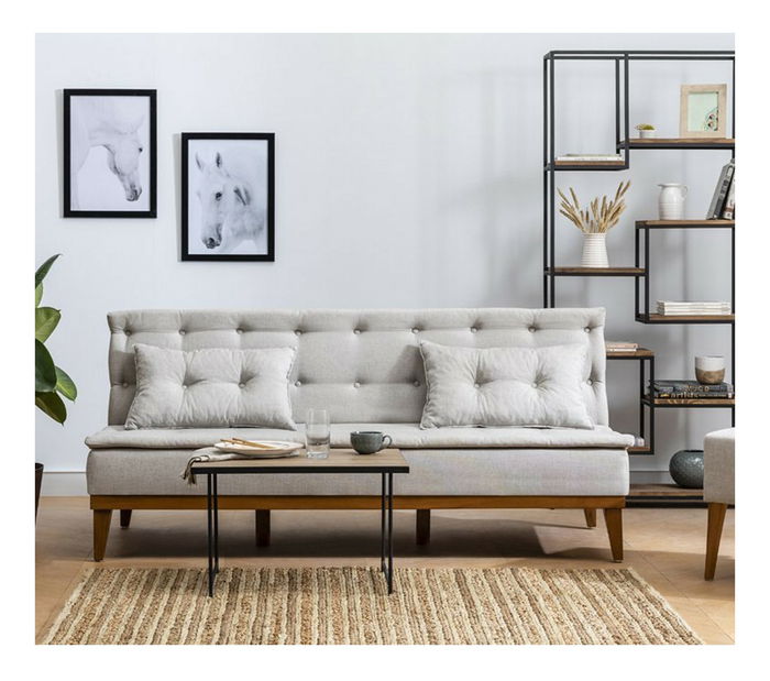 Canapea trei locuri Fiorucci (Crem)