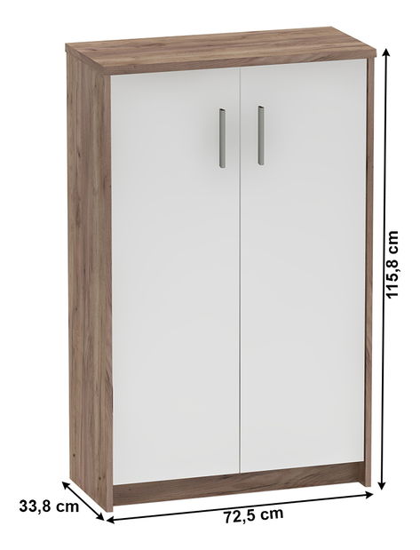 Ormarić Hansa 2 NEW 13 JH112 (bijela)