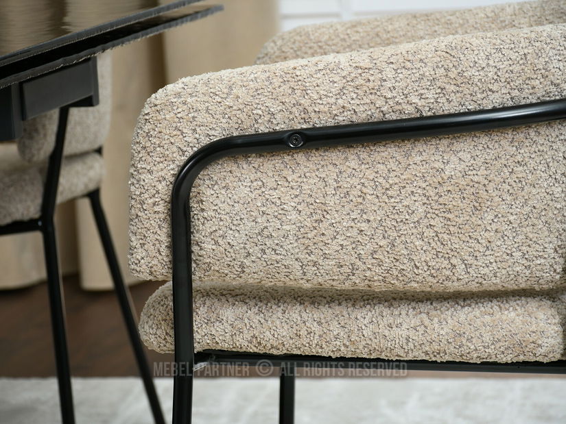 Szék Sorento (sötét bézs + fekete)