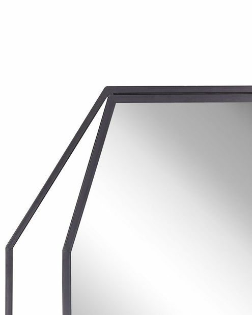 Zidno ogledalo Nirza (grafit)