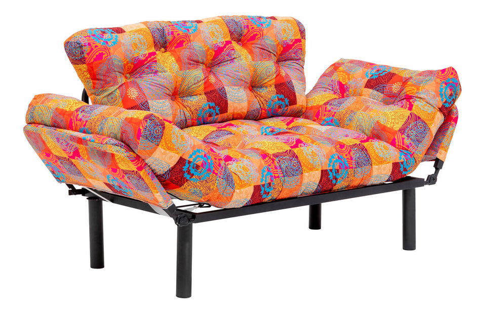 Rozkladacie kreslo Nitty (oranžová)