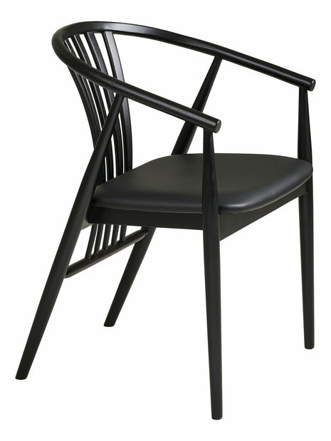 Jedálenská stolička Ago 1 (čierna)