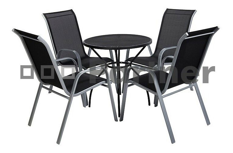 Záhradný nábytok Gloria 1+4 (Kov)