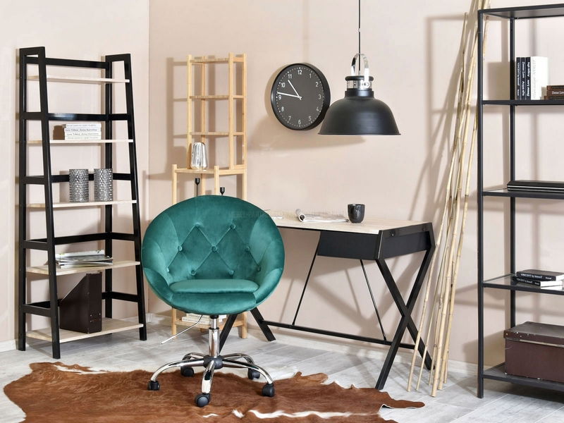 Fotel Lush 4 (zöld + króm)