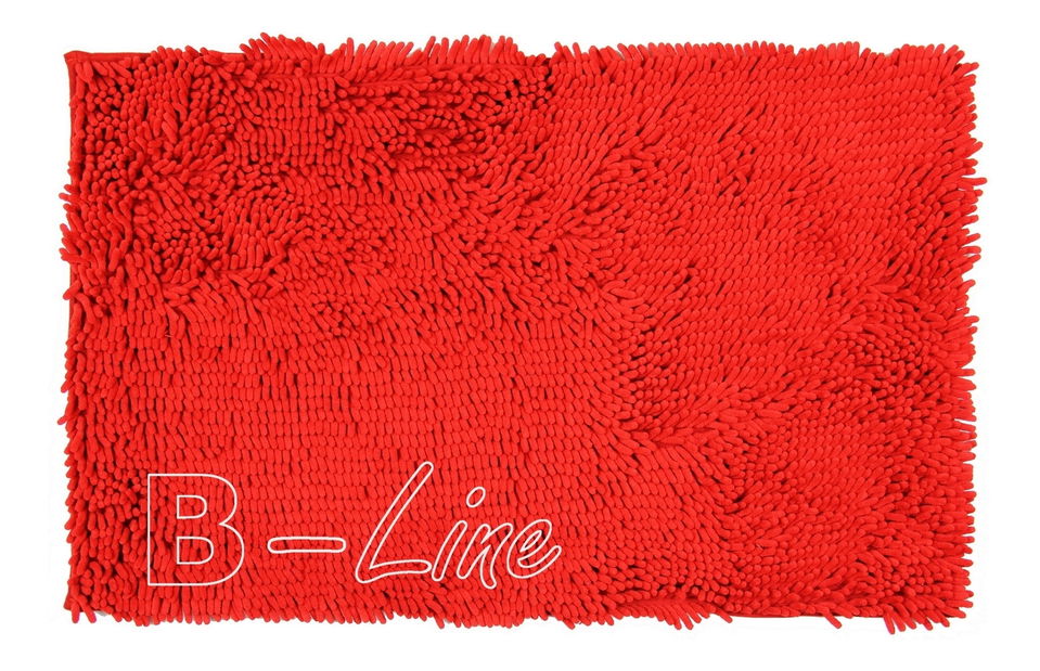 Kusový koberec (kúpeľňová predložka) Rasta Micro Červená