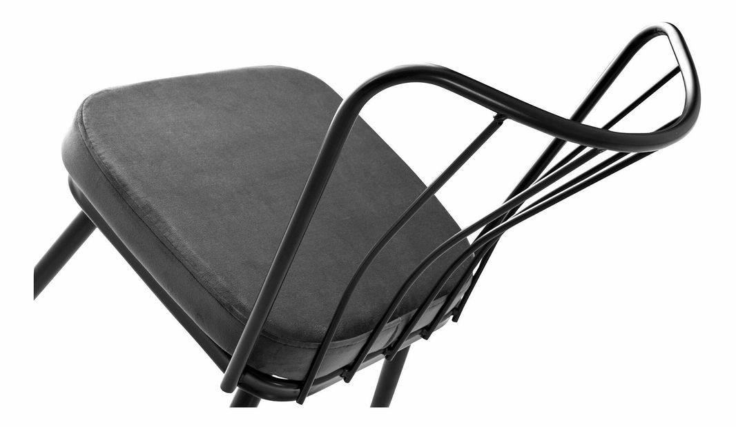 Szék szett 2 db. Ypsilon (fekete)