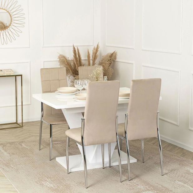 Jedálenská stolička Marinaleda (béžová) 