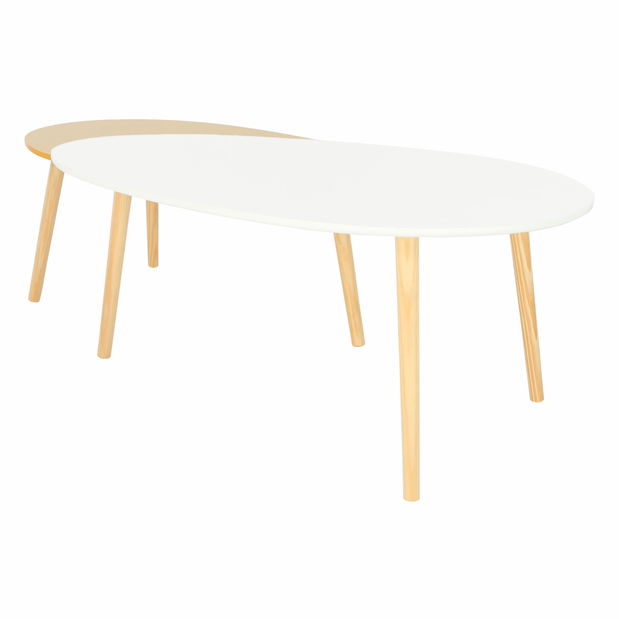 Set 2 kusov konferenčných stolíkov Dablo 