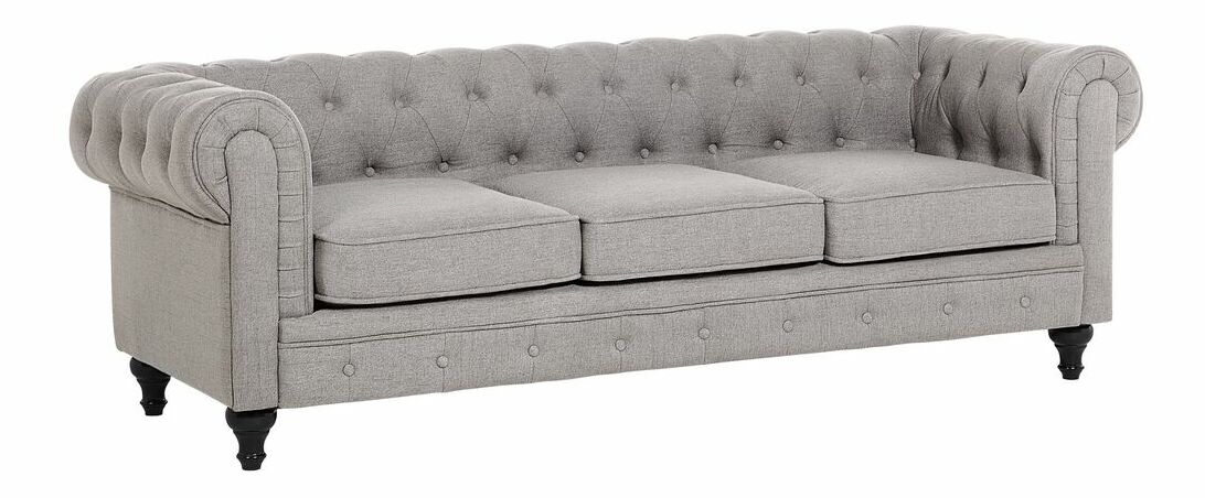 Háromszemélyes kanapé Chichester (vintage szürke)