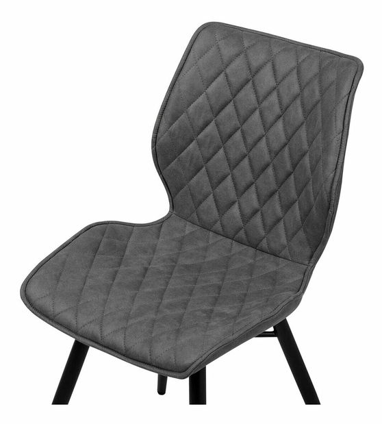 Set 2 buc. scaune pentru sufragerie Lissa (gri)