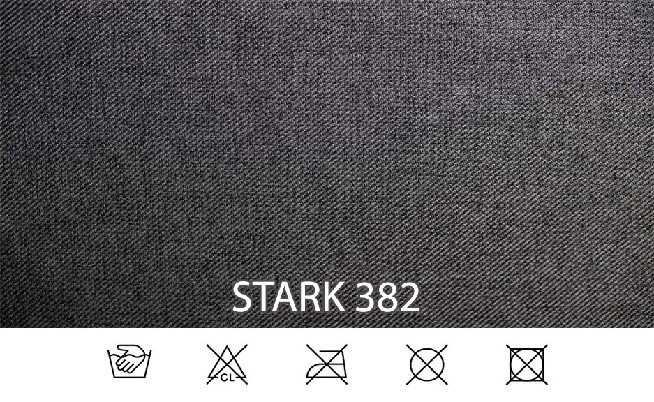 Kutna garnitura Larry (tamno siva) (D)