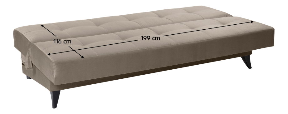 Sofa na razvlačenje s prostorom za odlaganje Ugos (asti 03) 