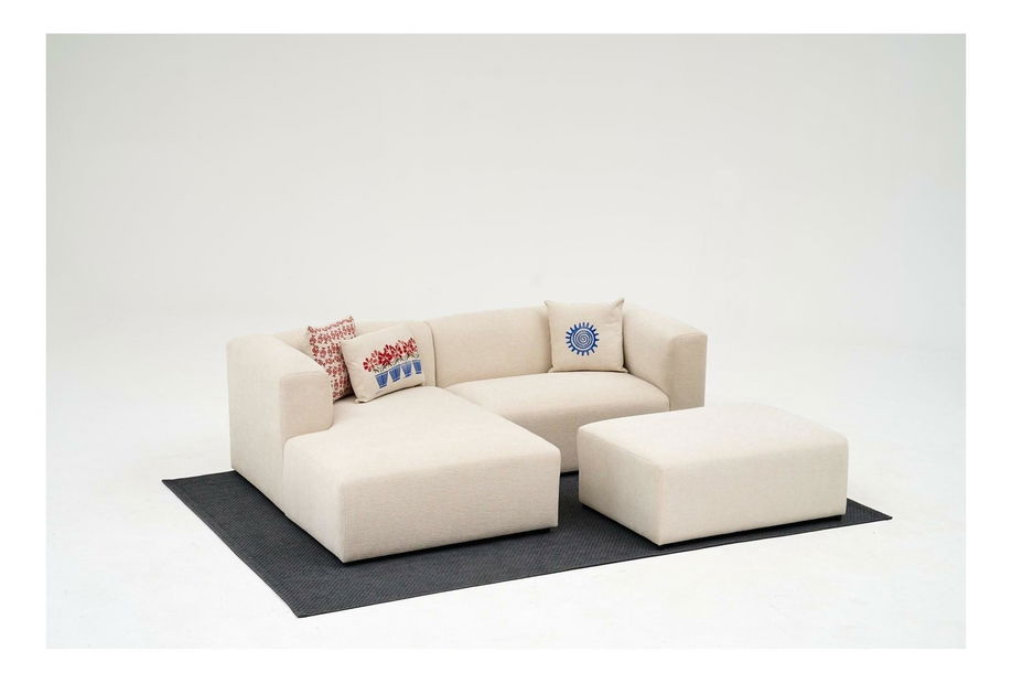 Colțar Lillybeth (S) (crem)